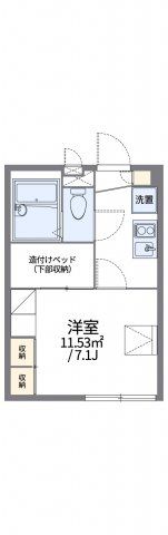 レオパレス泉の間取り画像