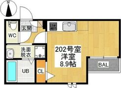 GRANDTIC金山駅東の間取り画像