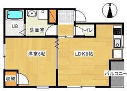 フレンズ伊福町の間取り画像