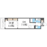 パークフラッツ新大阪の間取り画像