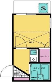 レオパレス朝霞台第2の間取り画像