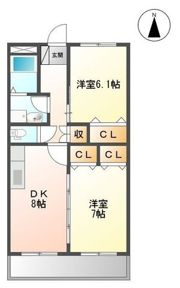 プロスパーの間取り画像