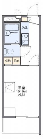 レオパレスアルカディの間取り画像