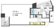 ザ・タワー大阪レジデンスの間取り画像