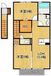 エスポワールの間取り画像