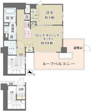 IBIS市ヶ谷の間取り画像