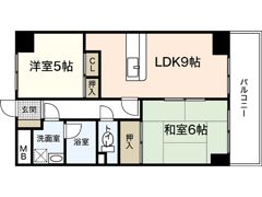 双葉ヒルズ横川駅前の間取り画像