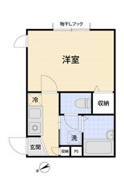 プライム朝日町の間取り画像