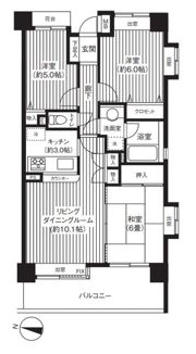 コスモ吉祥寺南ロイヤルガーデンの間取り画像