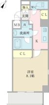 プロシード吹上の間取り画像