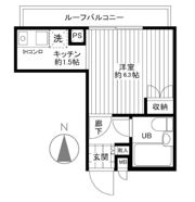 ライオンズマンション中野大和町の間取り画像