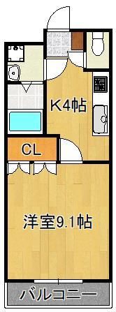 アムールコスモスの間取り画像