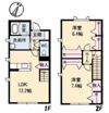 シャーメゾンクラヴィエ北島の間取り画像