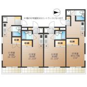 府中ウエストの間取り画像