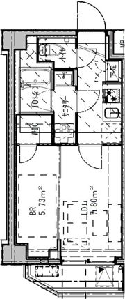 GENOVIA北千住の間取り画像