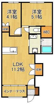 ソリジエの間取り画像