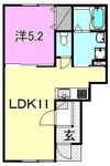 スペリオ道後の間取り画像