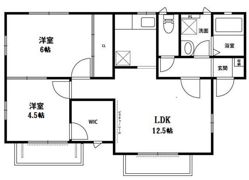グランシャリオ壱番館の間取り画像