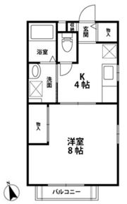 サンハイムの間取り画像
