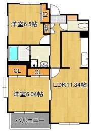 高峰ポロニアの間取り画像