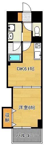 THE SQUARE Suite Residenceの間取り画像