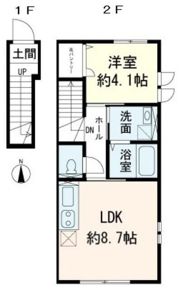 ルークラティブ蓮根の間取り画像