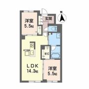 リヴィエール津島の間取り画像