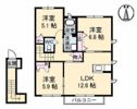 パインテイル B棟の間取り画像
