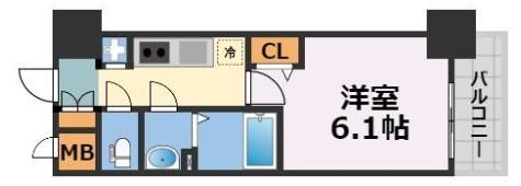 プレサンス DOMECITY コレーレの間取り画像