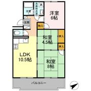 ローズハイツ川口の間取り画像
