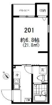フォセット松戸・上本郷の間取り画像