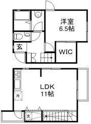 ソルージュ御殿山の間取り画像
