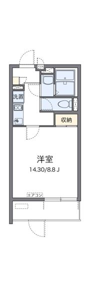 クレイノアンジュ鶴間の間取り画像