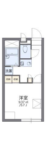 レオパレスグレースの間取り画像