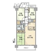 エステ・シティ船橋参番館の間取り画像
