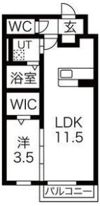 アコード勧修の間取り画像