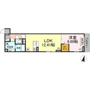 セレスティア高松の間取り画像