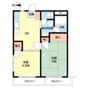 αNEXT高崎第3の間取り画像