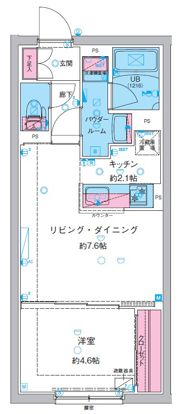 GENOVIA池袋の間取り画像