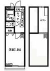 メインシティガーデン ウィステリアの間取り画像