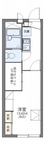 レオパレスディア コート 3の間取り画像