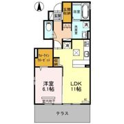オルキス Gの間取り画像