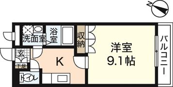 サニースペース観音台の間取り画像