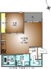 REGALEST荒畑の間取り画像