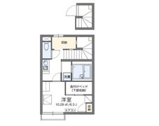 レオパレスFUZIMON Bの間取り画像