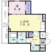 アンソレイエ 佐藤の間取り画像