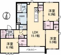 エコルフロントの間取り画像