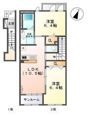 カーサ アマティの間取り画像