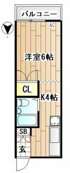 フローレス弘明寺の間取り画像