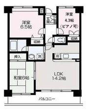 シェルブールの間取り画像